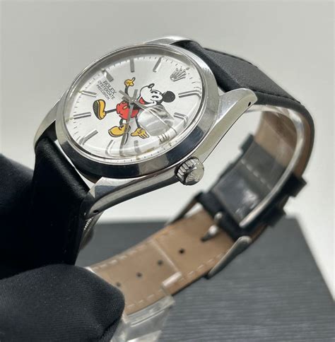 vintage rolex oysterdate precision 6694 mickey mouse replica